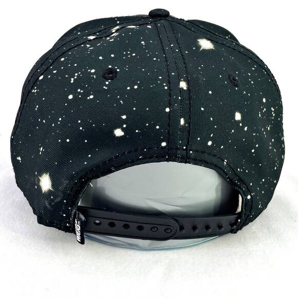 Star Wars Lucas Films Galaxy Print Snapback Logo Embroidery Hat Cap - Picture 3 of 6